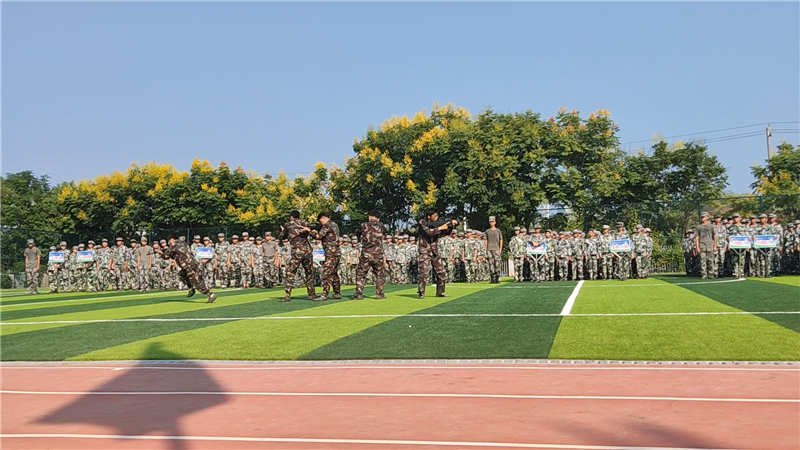 吉安市理工技工學(xué)校2021級(jí)新生國(guó)防素養(yǎng)訓(xùn)練活動(dòng)圓滿結(jié)束