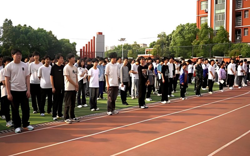 吉安市理工技工學校開展地震避險與應急疏散實